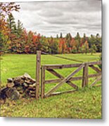 Vermont Countryside Metal Print