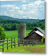 Vermont Welcome Metal Print