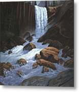 Vernal Falls Yosemite Metal Print