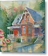 Victorian House Metal Print