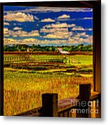 View From The Porch Metal Print