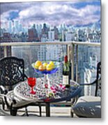 View From The Terrace Metal Print