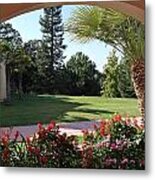 View From The Veranda Metal Print