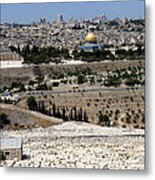 View Of Jerusalem Metal Print