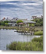 View Of Pawleys From The Creek Metal Print
