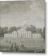 View Of The Palace At Kew Metal Print