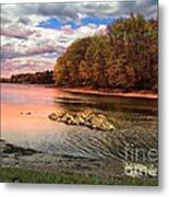 View Of The Salmon River Metal Print