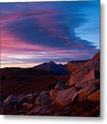 View To Long's Peak Metal Print