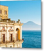 Villa Donnanna, Bay Of Naples, Italy Metal Print