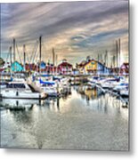 Village Metal Print