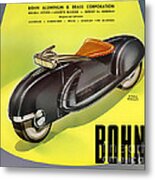 Vintage Motorcycle Metal Print