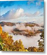 Virginia Foliage Metal Print