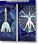 Vitruvian Symphony Metal Print