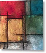 Vivid Metal Print