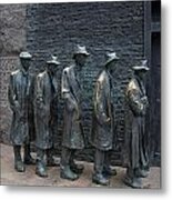 Waiting In Line Metal Print