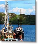 Waiting To Sail Metal Print