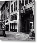 Wall Street Hot Dogs In Asheville Nc Metal Print