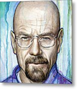 Walter White - Breaking Bad Metal Print