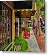 Walterboro Sc Sidewalk Metal Print