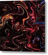 Warp It Up Metal Print