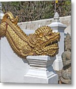 Wat Chedi Liem Phra Ubosot Gate Makara Dthcm0836 Metal Print