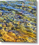 Water Abstract Metal Print