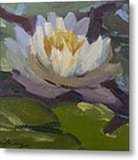 Water Lily 1 Metal Print