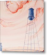 Water Tank Ii Metal Print