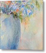 Watercolor Bouquet Metal Print