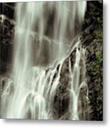 Waterfall Near Valdez, Alaska Metal Print