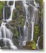 Waterfall On Isle Of Skye Scotland Metal Print
