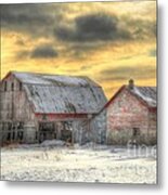 Weathered Metal Print