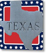 Welcome To The State Of Texas Metal Print