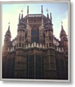 Westminster Abbey, London.  #london Metal Print