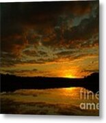 What A Sunset Metal Print