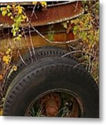 Wheels Of Autumn Metal Print