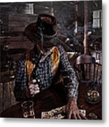 When Smoking In Bars Was Still Legal Metal Print