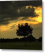 When The Day Is Over Metal Print