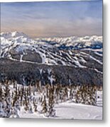Whistler Mountain Winter Metal Print