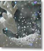 White Christmas Ii Metal Print