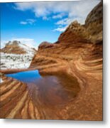 White Pocket Utah 2 Metal Print