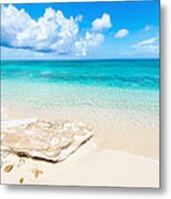 White Sand Metal Print