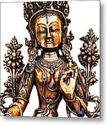 White Tara Metal Print