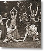 Wild Women Dance 1924 Metal Print
