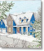 Wiley House Metal Print