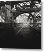 Williamsburg Bridge - New York City Metal Print