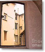 Window And Arch Metal Print