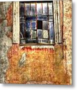 Window Dressing Metal Print