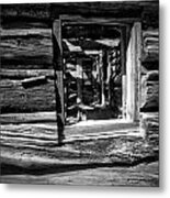 Window To The Past Metal Print