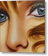 Window To The Soul Metal Print